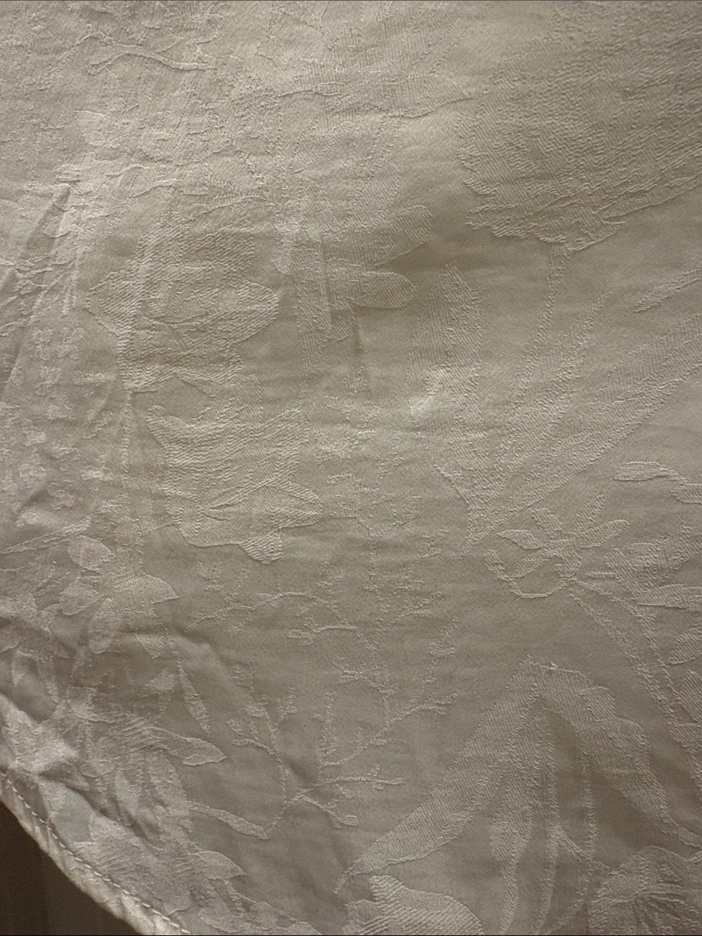 Banana Republic Ivory Tie-Neck Blouse - Lightweight Women's Top - Picture 3 of 7